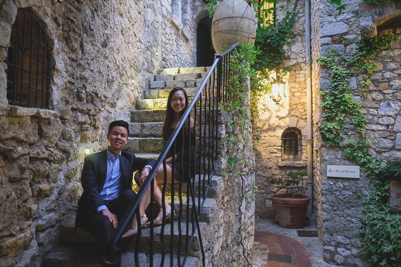 Surprise Wedding Proposal Eze Monaco Saint Jean Cap Ferrat 1224