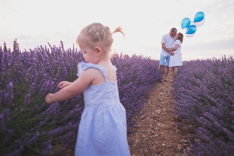 Provence lavender fields family session 3330