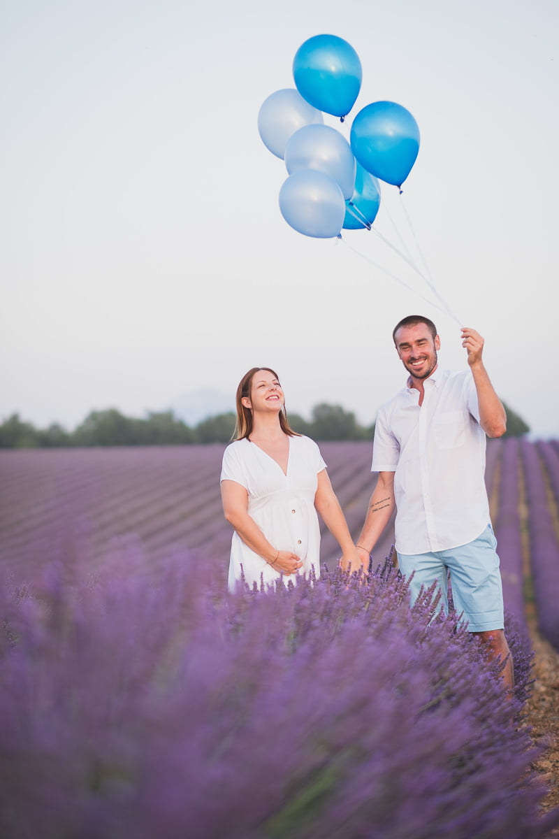 Provence lavender fields family session 9548