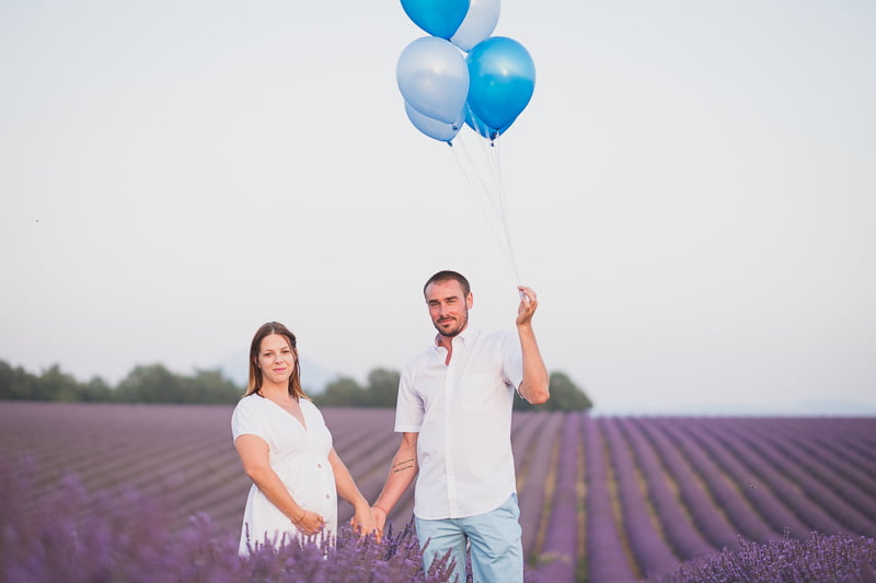 Provence lavender fields family session 9554