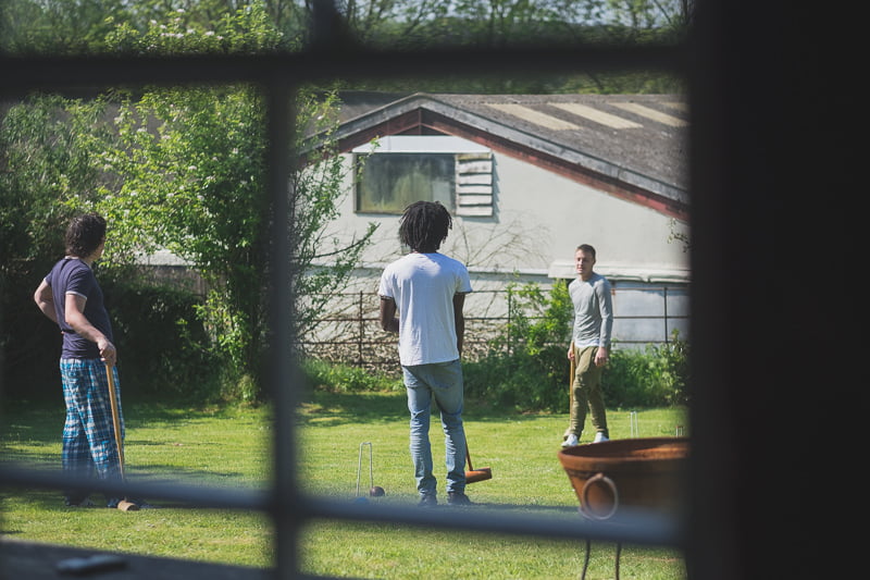 Countryside English garden Wedding UK England Dorset 9231