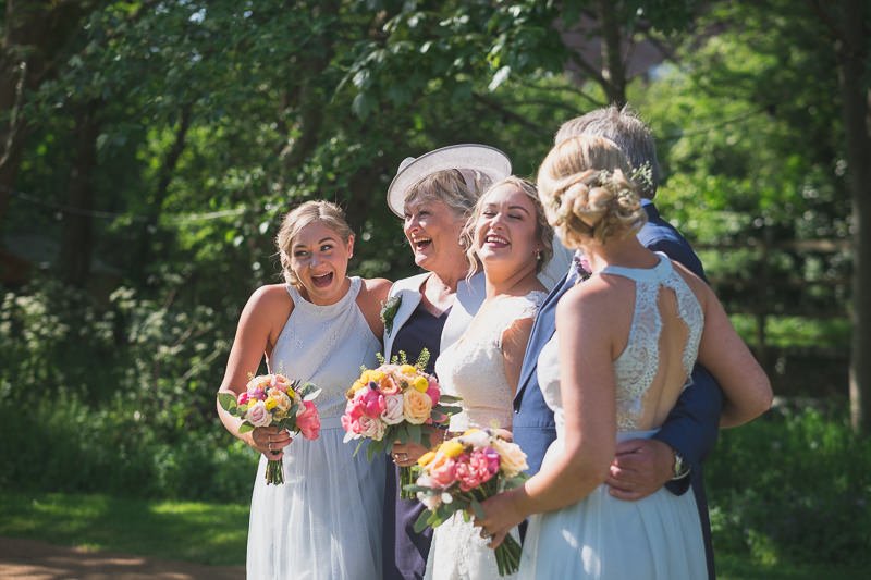 Countryside English garden Wedding UK England Dorset 9564