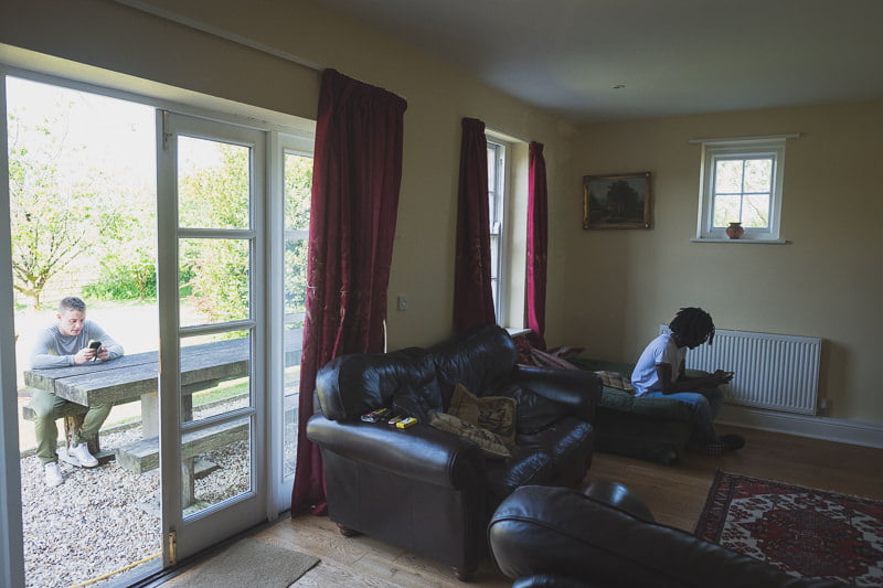 Countryside English garden Wedding UK England Dorset 9754