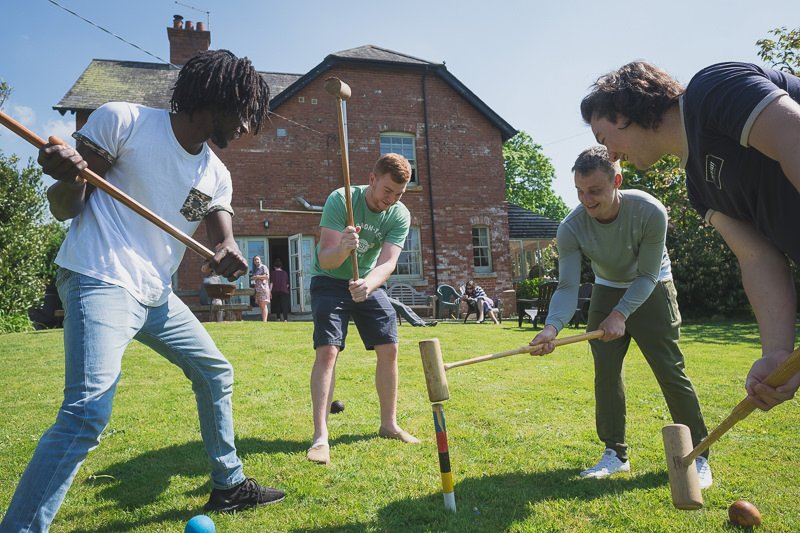 Countryside English garden Wedding UK England Dorset 9813