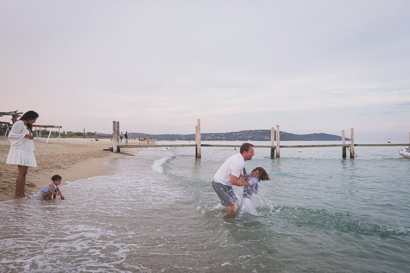 Saint Tropez Pampelonne beach Family Session 1112
