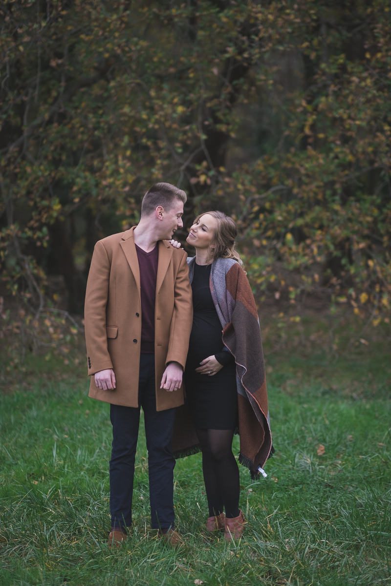 French Riviera Fall Babymoon, Maternity brown and yellow pictures 