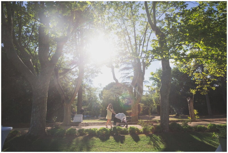 Intimate garden Wedding chateau colbert cannet Provence 3