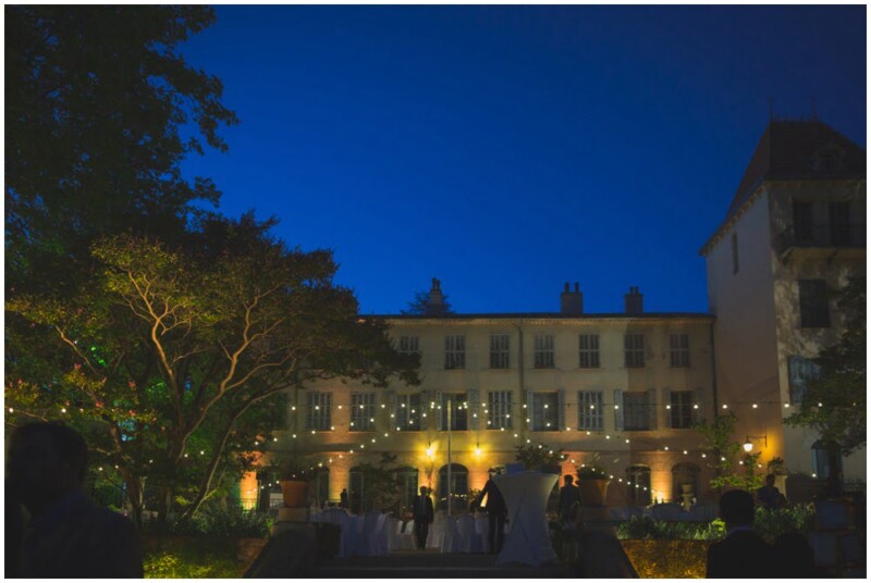 Intimate garden Wedding chateau colbert cannet Provence 5