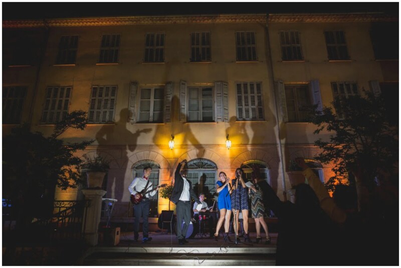 Intimate garden Wedding chateau colbert cannet Provence 6