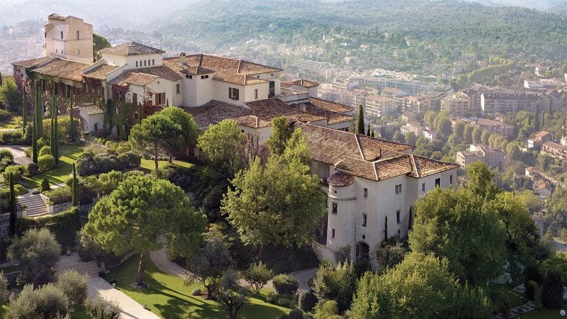 Chateau Saint Martin Saint Paul de Vence Proposal wedding honeymoon French Riviera