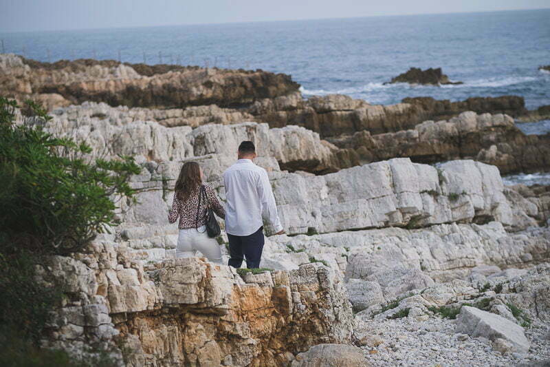 French Riviera Seaside wedding proposal 1014