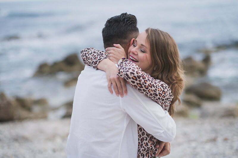 French Riviera Seaside wedding proposal 1061