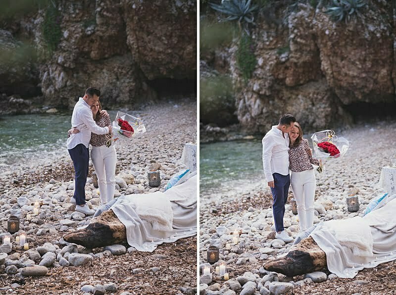 French Riviera Seaside wedding proposal 1166