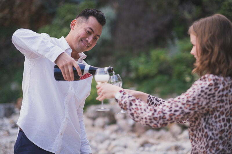 French Riviera Seaside wedding proposal 1180