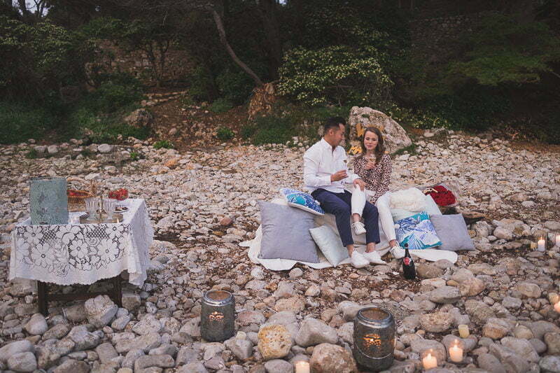 French Riviera Seaside wedding proposal 1193