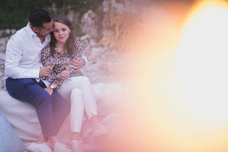 French Riviera Seaside wedding proposal 1207