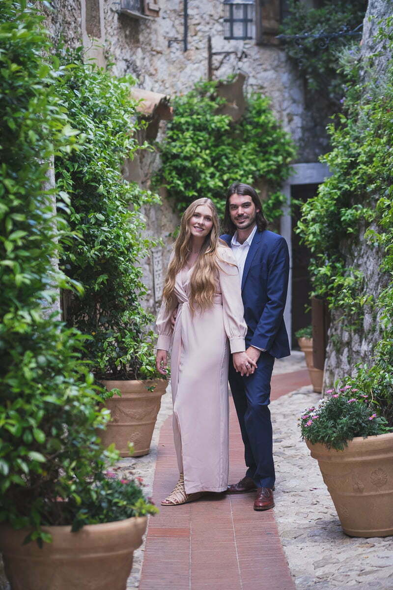 Wedding Proposal Chateau Chevre dOr Eze 1154