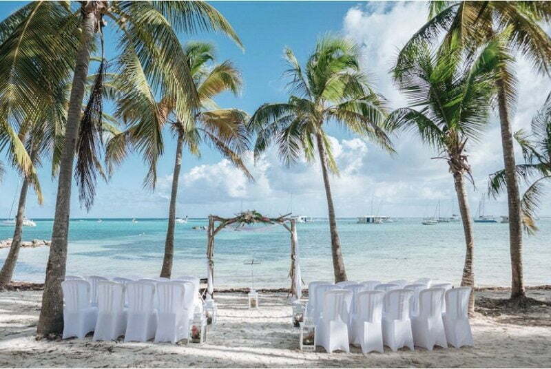 wedding vow renewal guadeloupe carribean