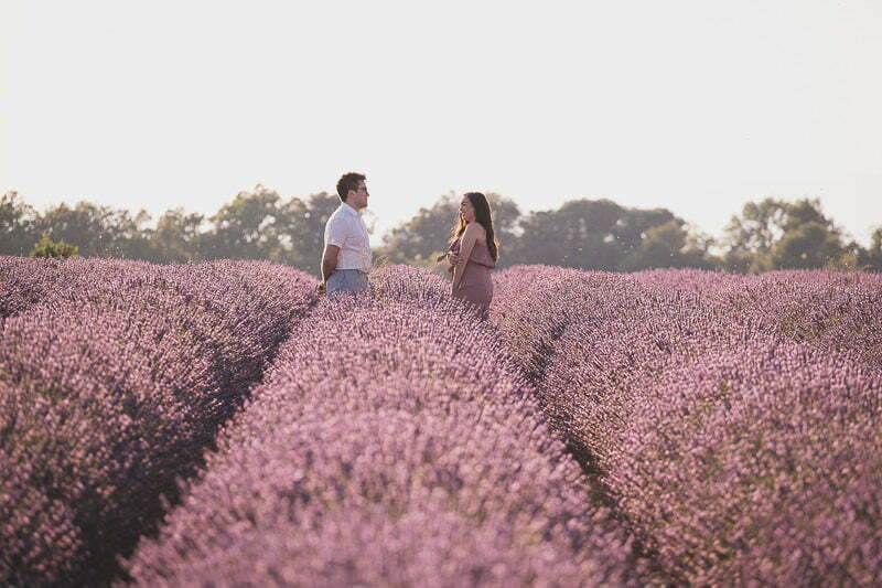 Lavender Wedding porposal Valensole Provence 1003