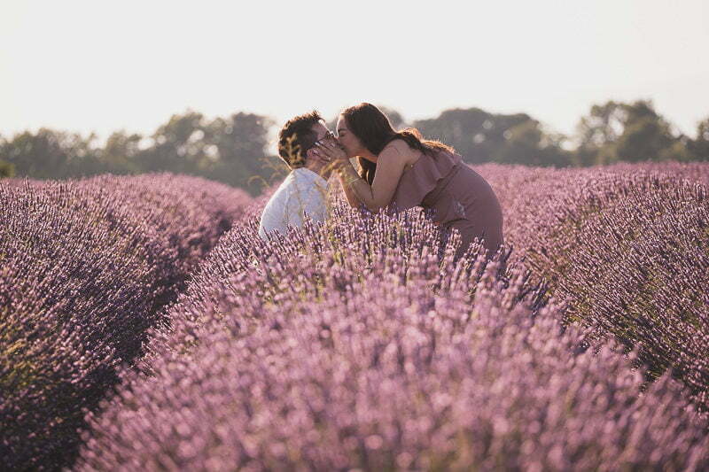 Lavender Wedding porposal Valensole Provence 1010