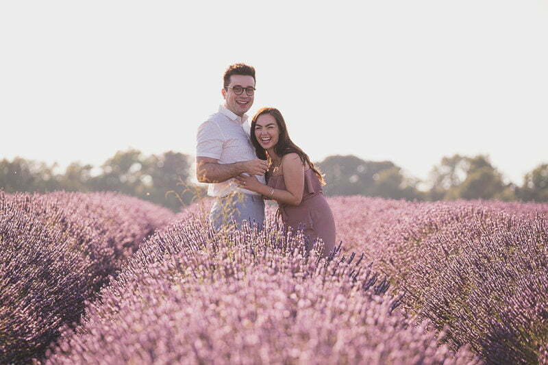 Lavender Wedding porposal Valensole Provence 1013