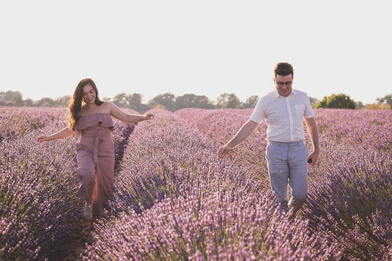 Lavender Wedding porposal Valensole Provence 1014