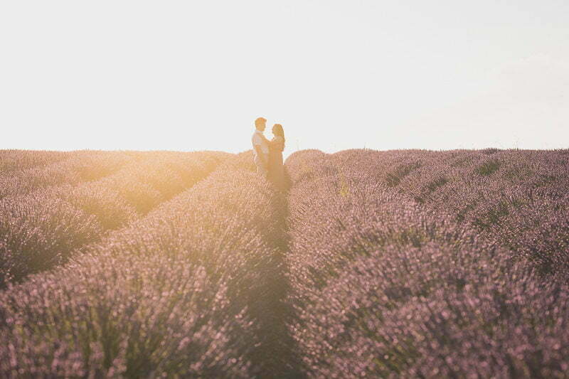 Lavender Wedding porposal Valensole Provence 1026