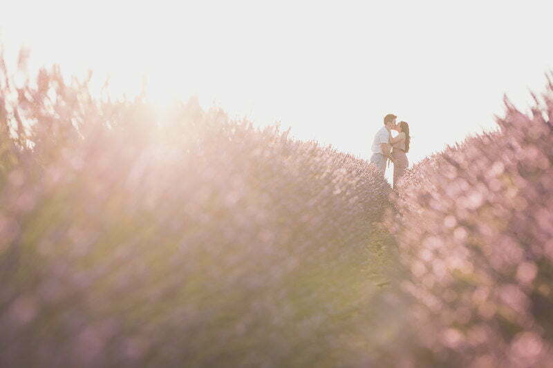 Lavender Wedding porposal Valensole Provence 1044