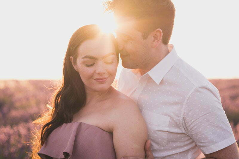 Lavender Wedding porposal Valensole Provence 1058