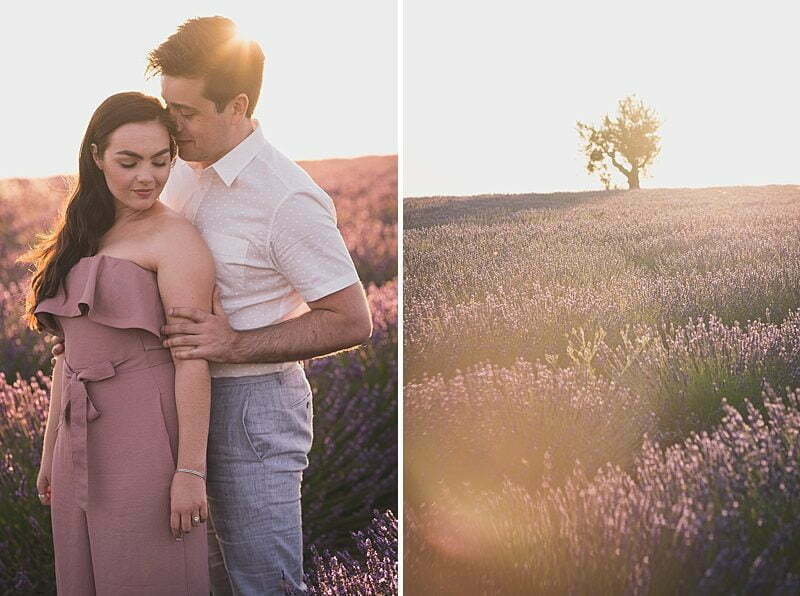 Lavender Wedding porposal Valensole Provence 1061