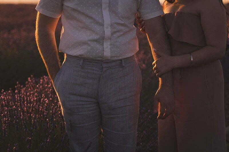 Lavender Wedding porposal Valensole Provence 1085