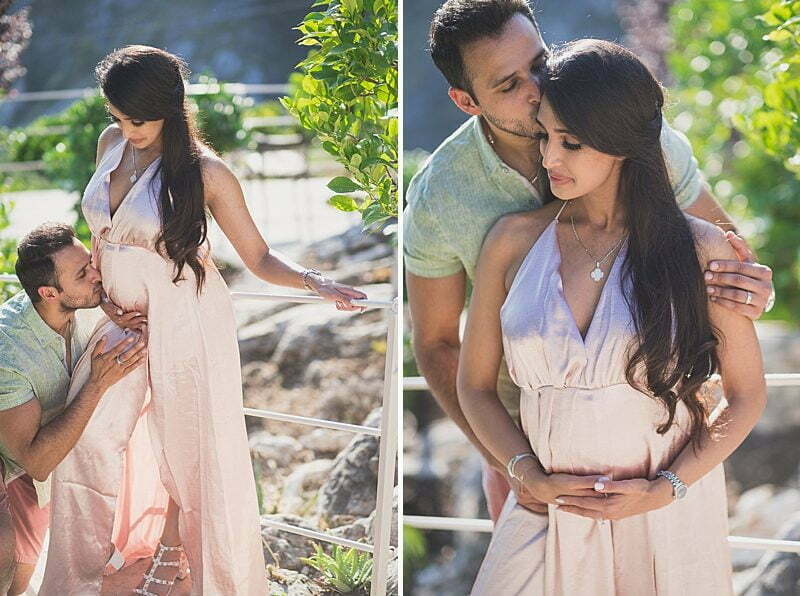 French Riviera Babymoon at Chateau Chevre d'Or. Maternity picture facing the coastline at sunset
Pictures by Wildroses
