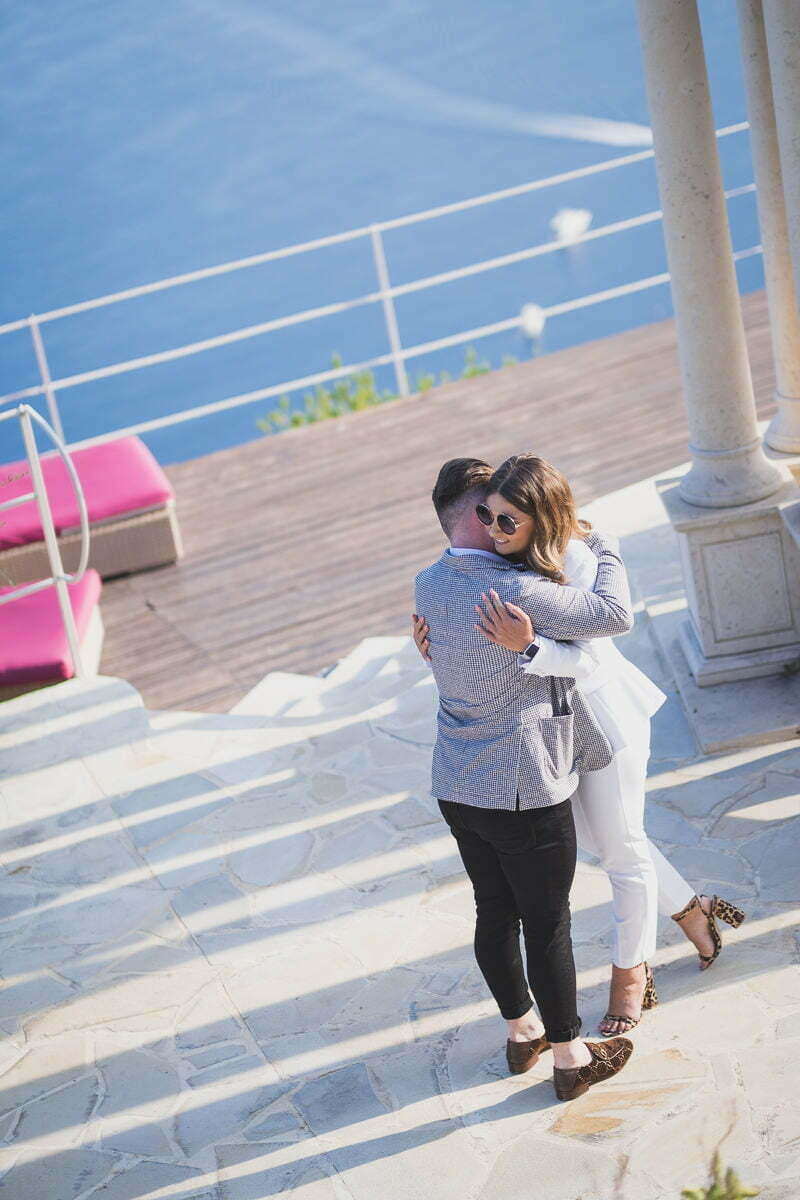 Wedding Proposal Chateau Chevre dOr Eze 1015