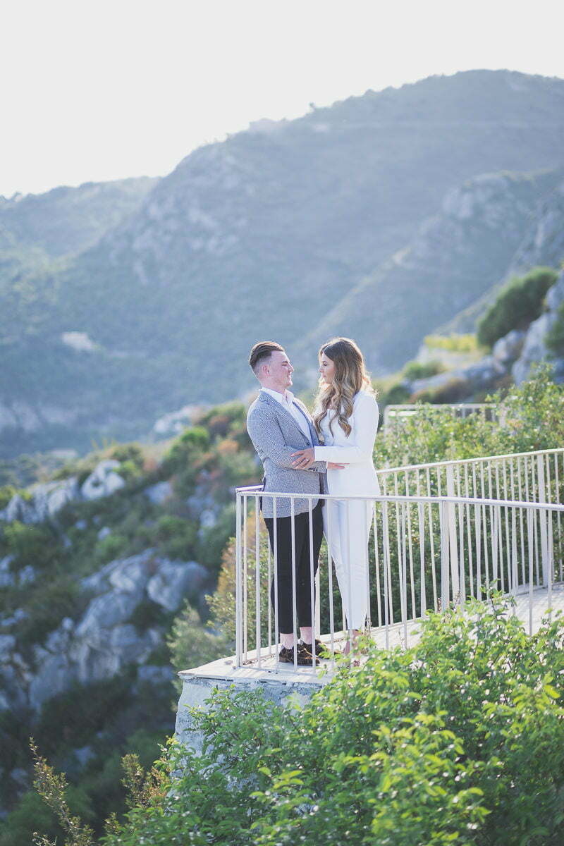 Wedding Proposal Chateau Chevre dOr Eze 1054