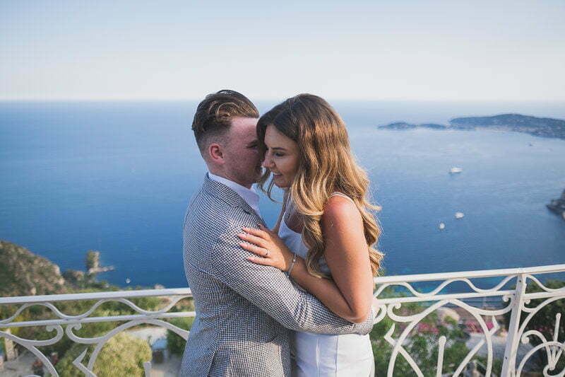 Wedding Proposal Chateau Chevre dOr Eze 1077