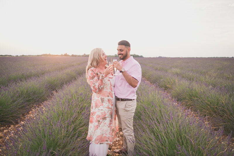 Lavender Engagement Session Valensole 2158