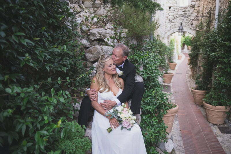 Intiamte Elopement Wedding Chateau Eza Eze 1113