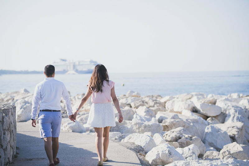 Honeymoon Couple photo session Cannes 1060