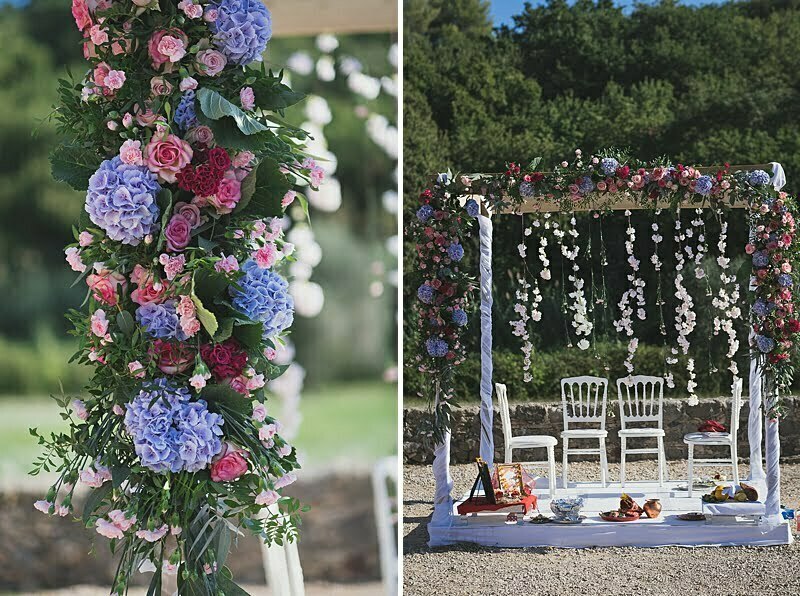 French-Indian wedding at Chateau Vaugrenier 5 French Riviera Indian Wedding Chateau Vaugrenier 1121