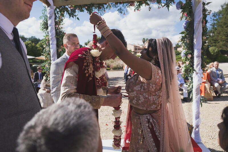 French-Indian wedding at Chateau Vaugrenier 22 French Riviera Indian Wedding Chateau Vaugrenier 1280