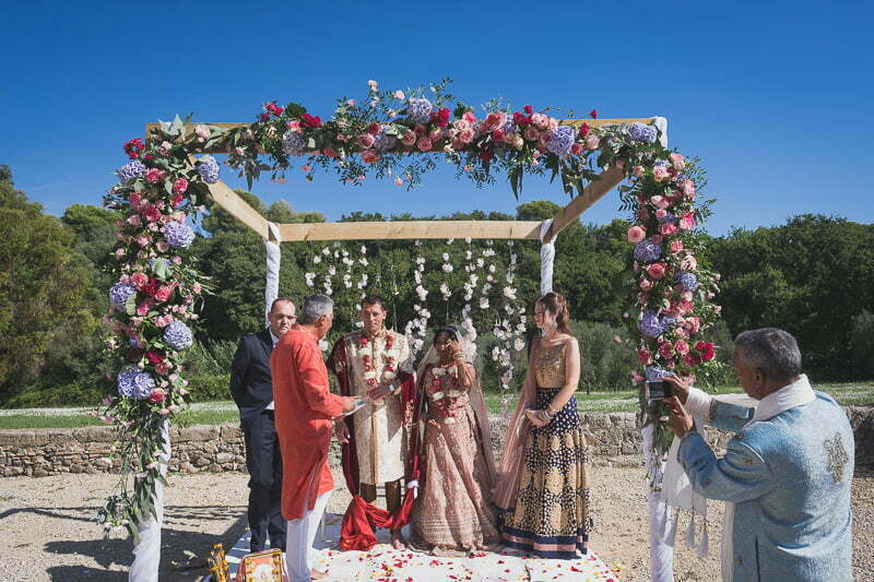 French-Indian wedding at Chateau Vaugrenier 26 French Riviera Indian Wedding Chateau Vaugrenier 1360