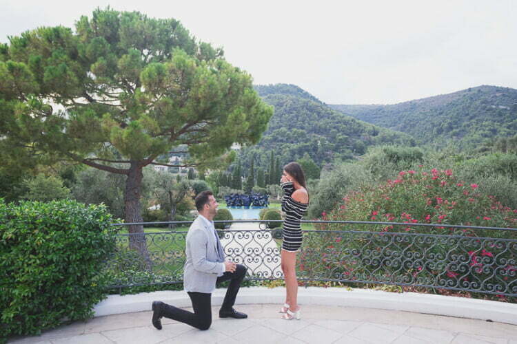 Best Proposal Places in the French Riviera 6 Wedding Proposal Saint Paul de Vence Chateau Saint Martin Spa 3049