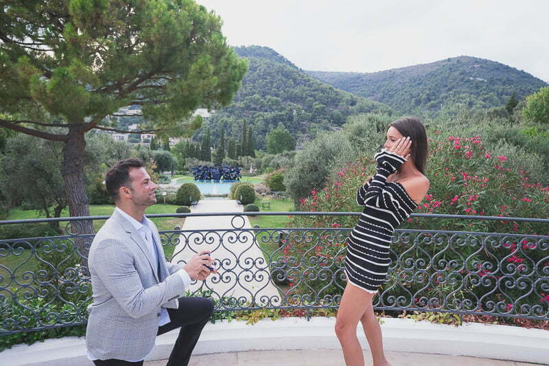 Wedding Proposal Saint Paul de Vence Chateau Saint Martin Spa 3052