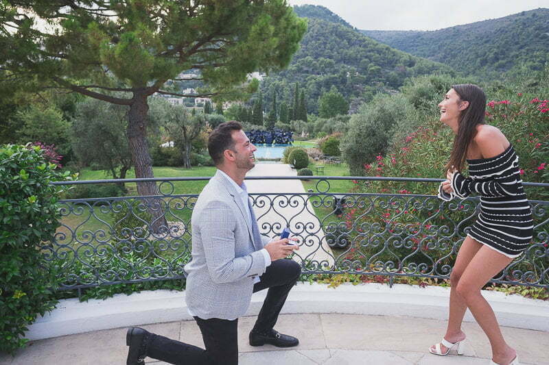 Wedding Proposal Saint Paul de Vence Chateau Saint Martin Spa 3056