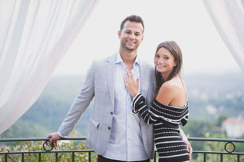 Wedding Proposal Saint Paul de Vence Chateau Saint Martin Spa 3159