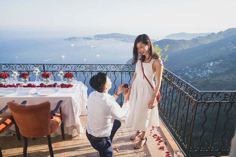 Wedding Proposal Salon Royal Chateau Eza 3016