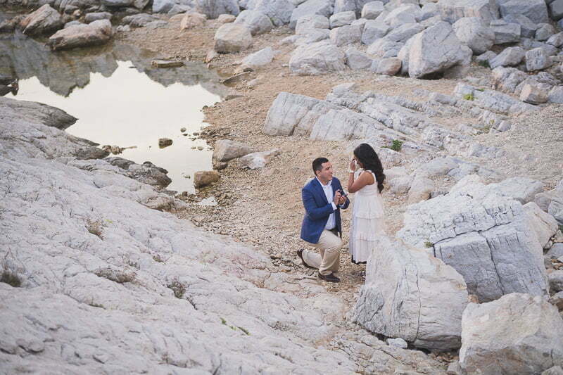 Seaside wedding Proposal French Riviera 1023