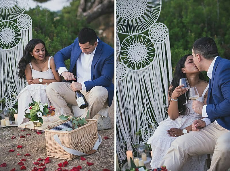 Seaside wedding Proposal French Riviera 1074