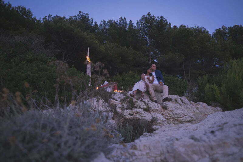 Seaside wedding Proposal French Riviera 1131