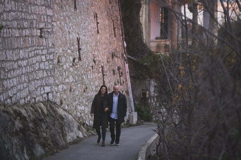 Saint-Paul de vence Winter surprise proposal with picnic
Proposal planner and photographer : WildRoses 